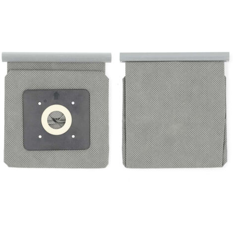 SAC D'ASPIRATEUR 1 PIÈCES EN TISSU LE PLUS VENDU POUR: NEDIS® VCBG250GY BLANC (1/4)