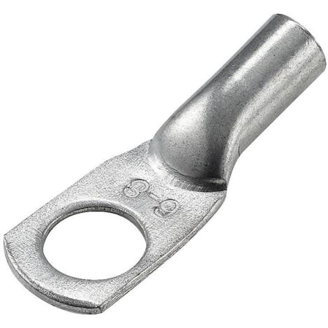 TRU COMPONENTS TC-12885884 COSSE DE CÂBLE TUBULAIRE 180 ° M8 6 MM² Ø DU TROU: 8 MM 1 PC(S) (1/2)