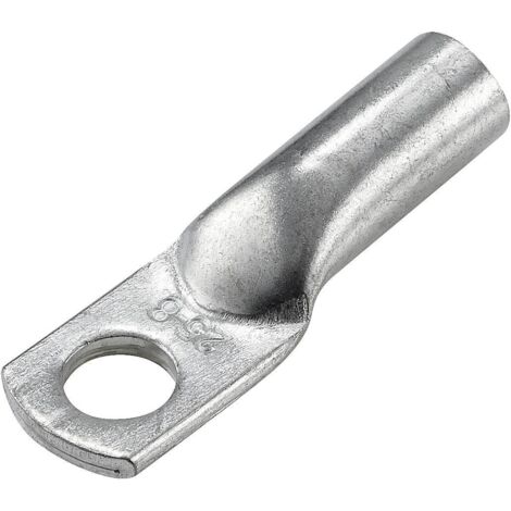 TRU COMPONENTS TC-12885904 COSSE DE CÂBLE TUBULAIRE 180 ° M8 25 MM² Ø DU TROU: 8 MM 1 PC(S) (1/2)