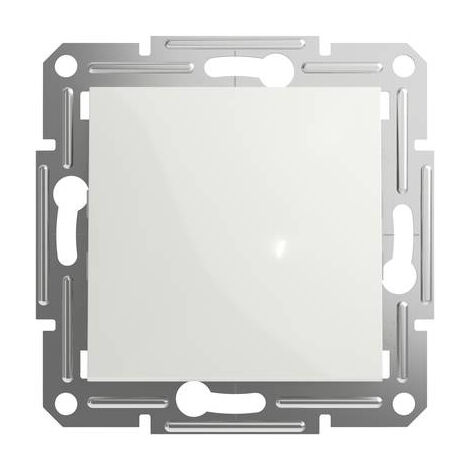 Schneider Electric Bouton-poussoir Asfora blanc (RAL 9003) EPH0770121D 1 pc(s) R045502 (1/4)