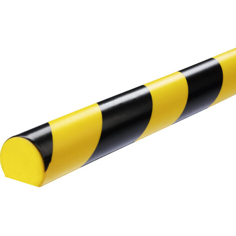 DURABLE PROFILÉ DE PROTECTION DE SURFACE - TYPE S32R - PROFIL DE 1 M - L X H 40 X 32 MM - JAUNE/NOIR 1109130 (1/5)