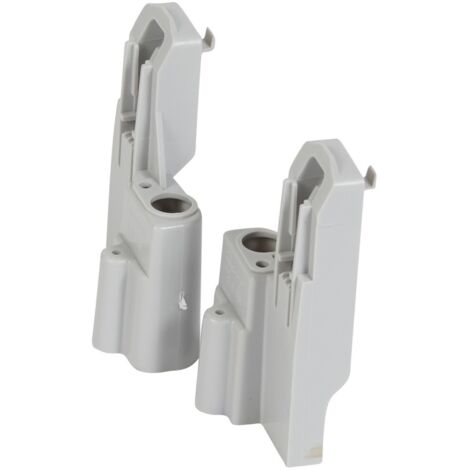 Support de fixation pour borniers ou supports vides dans coffrets étanches Plexo³ 1 et 2 rangées 12 et 18 modules LEGRAND 001972