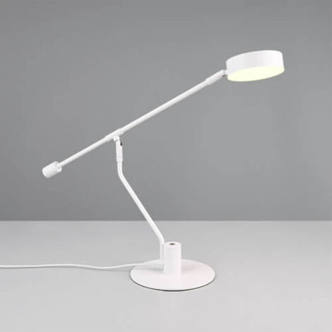 LAMPE DE TABLE, MANDURO, INCL.1X6W LED/600LM/2700 - 6500K, HAUTEUR: 40CM,LONGUEUR: 56CM, DIAM: 15CM, TRIO (1/3)