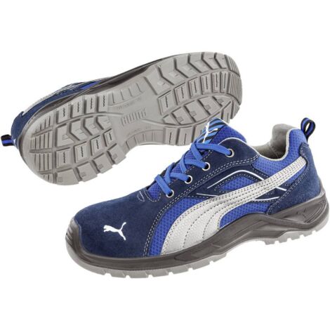 PUMA OMNI BLUE LOW SRC 643610-45 CHAUSSURES DE SÉCURITÉ S1P POINTURE (EU): 45 BLEU, ARGENT 1 PC(S)