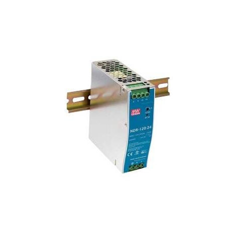 MEAN WELL NDR-120-48 ALIMENTATION RAIL DIN 48 V/DC 2.5 A 120 W NBR. DE SORTIES:1 X CONTENU 1 PC(S)