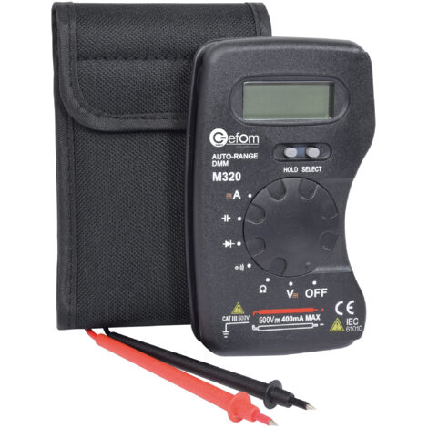 GEFOM MULTIMÈTRE DE POCHE À CALIBRAGE AUTOMATIQUE - 400420