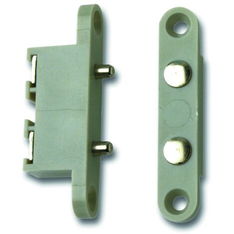 Contact de porte à 2 plots – Gâche pour serrure électrique – Dimensions 70 x 13 mm et 70 x 9 x 13 mm – C2P – Cdvi