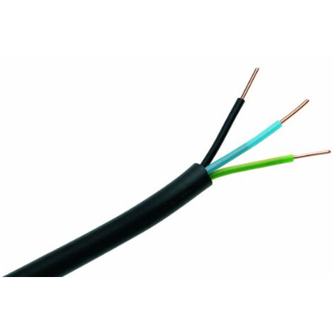 CÂBLE ÉLECTRIQUE R2V 3G1.5² M/B/VJ NEXANS HOME - COURONNE DE 25M 10130805
