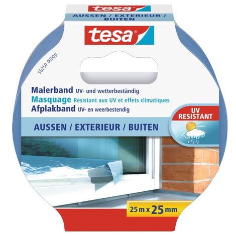 Bande de masquage tesa® tesa 56250-00000-01 bleu (L x l) 25 m x 25 mm acrylate 1 pc(s) S11586