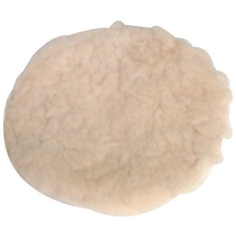 BONNET DE POLISSAGE AUTO-AGRIPPANT EN LAINE D'AGNEAU 125 MM SILVERLINE 107968