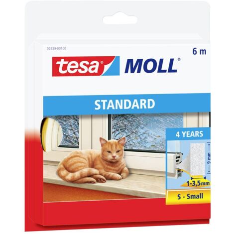 TESA® CALFEUTRER 05559-00100-00 PROFIL CAOUTCHOUC STANDARD PROFIL I 6 M X 9 X 6 MM (1/6)