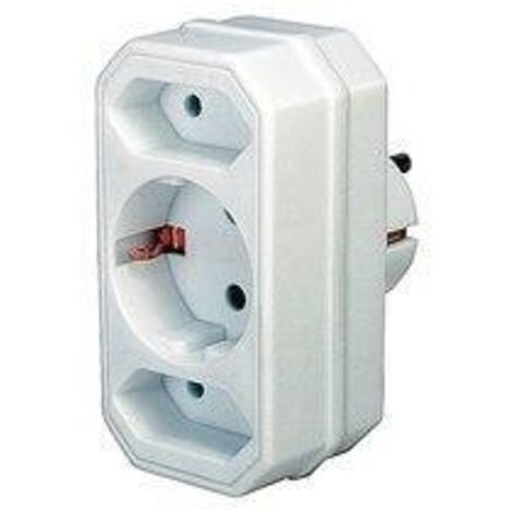 BRENNENSTUHL ADAPTATEURS - 2X EURO + 1X SCHUKO (TERRE) 05.9978