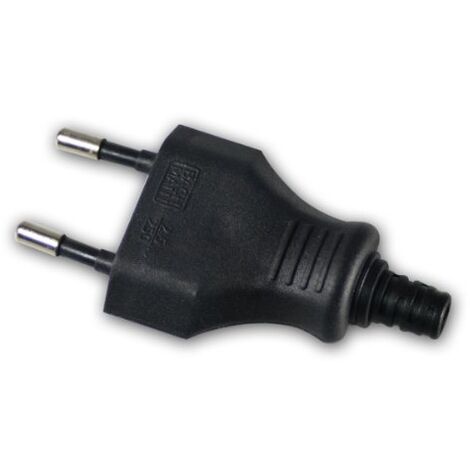 Bachmann 900.002 Fiche Euro plastique 250 V noir C264351 (1/3)