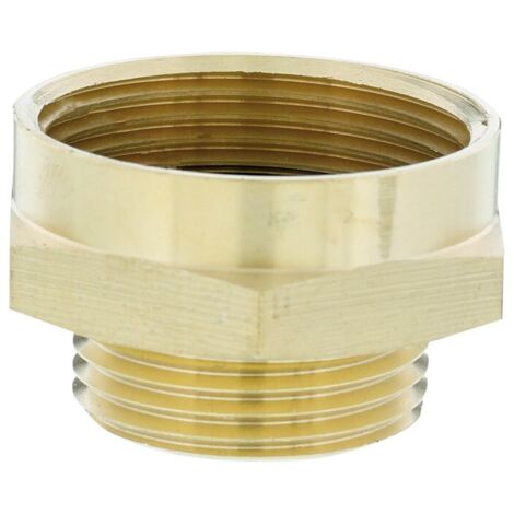 Raccord fileté réducteur GARDENA 07266-20 laiton 33,25 mm (1") (filet ext.), 39,0 mm (1 1/4") (filet int.) Q019051 (1/4)