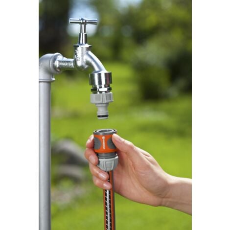 GARDENA Raccord d'arrosage rapide 13 mm (1/2") et 15 mm (5/8")
(18215-20).