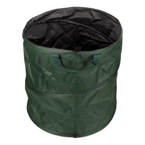 Velleman – Sac de jardin pliable 85 L – Polyester imperméable – Charge maximale 40 kg – Dimensions Ø 47 x 48 cm – Poignées pour vidage facile - RI8584