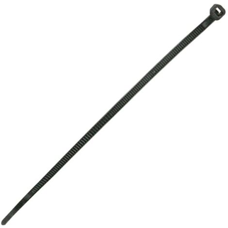 COLLIERS DE SERRAGE EN NYLON - 4.8 X 300 MM - NOIR (100 PCS) VELLEMAN ECTB300 (1/3)