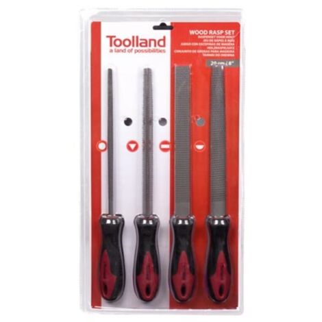 Lot De 8 Limes à Râper Double Extrémité Grossières Pour Travail Du Bois - Outils De Sculpture