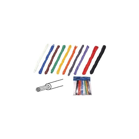 Fil de câblage Velleman K/MOW 1 x 0.20 mm² multicolore 1 set V86399