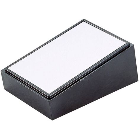 BOÎTIER PUPITRE TEKO 101.9 PLASTIQUE, ALUMINIUM NOIR, ARGENT (L X L X H) 84 X 56 X 36 MM 1 PC(S) (1/3)