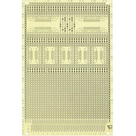 PLATINE DEXPÉRIMENTATION RADEMACHER WR-TYP 1120 VK C-1120-EP EPOXY (L X L) 160 MM X 100 MM 35 M PAS 2.54 MM 1 PC(S) (1/2)