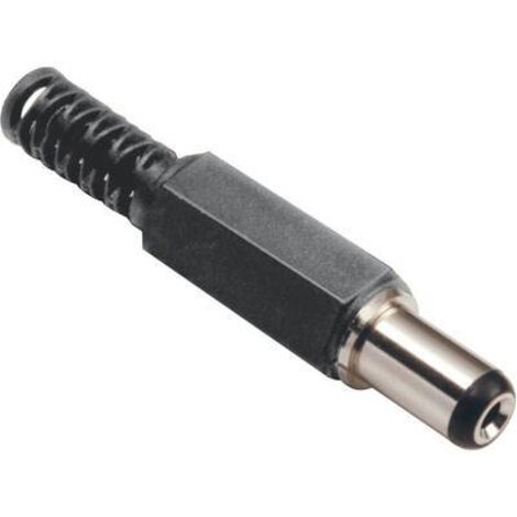 CONNECTEUR BASSE TENSION BKL ELECTRONIC 72110 MÂLE DROIT Ø EXT. 5.5 MM Ø INT. 2.1 MM 1 PC(S) (1/2)