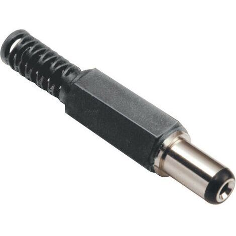 CONNECTEUR BASSE TENSION BKL ELECTRONIC 72111 MÂLE DROIT Ø EXT. 5.5 MM Ø INT. 2.5 MM 1 PC(S) (1/3)