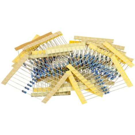 Jeu de résistances à couche carbone Kemo S001 sortie axiale 200 pc(s) S23189