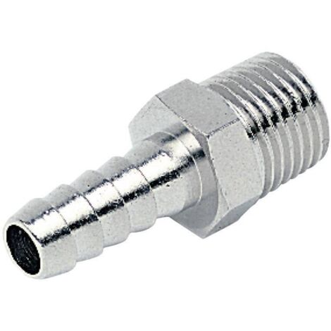 Raccord pour compresseur 30405 – Filetage extérieur 1/4" – Ø tenon 7 mm – 1 pièce – ICH (1/3)