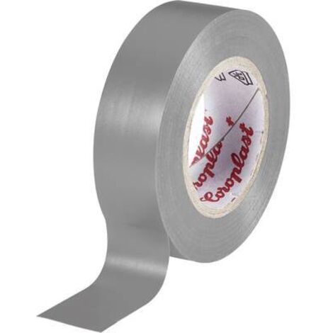 RUBAN ISOLANT COROPLAST 1674 GRIS (L X L) 10 M X 15 MM ACRYLIQUE 1 PC(S) (1/2)