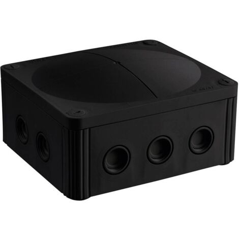 Boîte de dérivation Wiska 10101460 (L x l x H) 160 x 140 x 81 mm noir IP66/IP67
