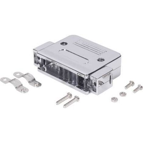 BKL Electronic 10120076 capot D-SUB argent 9 pôles (1/2)