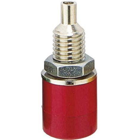 FICHE DE TEST FEMELLE BKL ELECTRONIC 72306 EMBASE FEMELLE VERTICALE Ø DE BROCHE: 4 MM ROUGE 1 PC(S) (1/3)