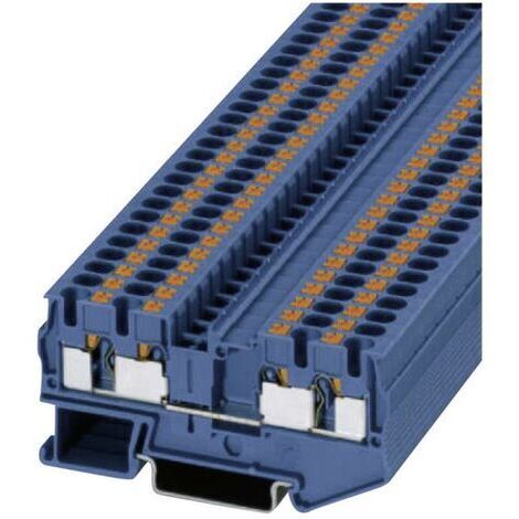 BLOC DE JONCTION SIMPLE CONTENU: 1 PC(S) PHOENIX CONTACT PT 4-QUATTRO BU 3211802 (1/5)