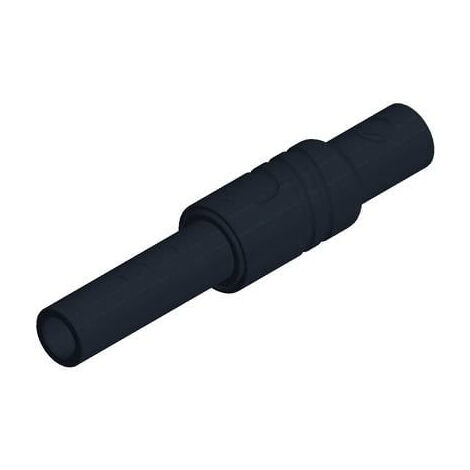 FICHE BANANE FEMELLE DE SÃ©CURITÃ© Ã DE LA BROCHE: 4 MM HIRSCHMANN TEST & MEASUREMENT KUN S 934096100 NOIR 1 PC(S) (1/2)
