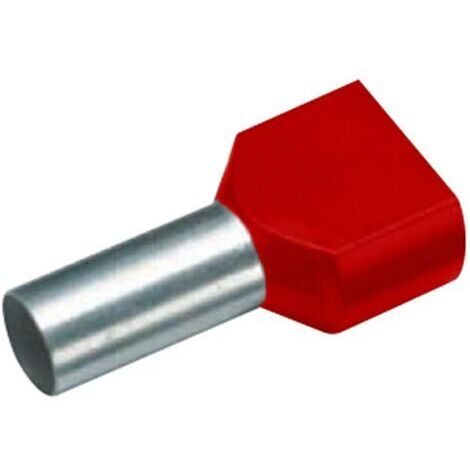 Cimco 18 2466 embout câble rouge paquet 100 pièces (1/2)
