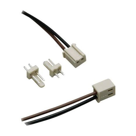 Barrette mâle (standard) BKL Electronic 072510-O/2 Nbr total de pôles 2 1 set D19824 (1/3)