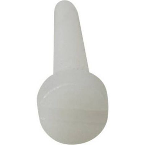 VIS CYLINDRIQUE TOOLCRAFT 800270 10 PC(S) M4 40 MM TÊTE CYLINDRIQUE PLAT PLASTIQUE, POLYAMIDE (1/3)