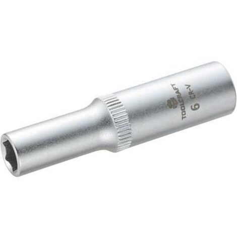 Douille 6 pans extérieurs 6 mm Longueur: 50 mm TOOLCRAFT 816095 Propulseur: 1/4" (6.3 mm) 1 pc(s) C98703 (1/2)