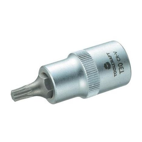 DOUILLE 12,5 MM (1/2'') AVEC PROFIL T TOOLCRAFT 816165 1/2'' (12.5 MM) PROFIL T : T30 LONGUEUR 55 MM