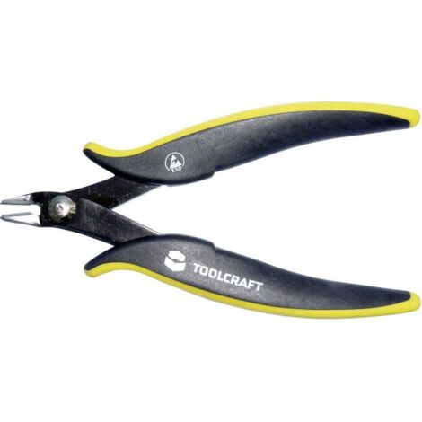 PINCE COUPANTE ÉLECTRONIQUE ESD 134 MM TOOLCRAFT TOOLCRAFT 816743 MODÈLE ESD VALEURS DE COUPE (MAX.) 1,3 MM (1/2)