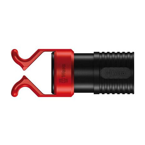 Wera – Griffe à visser 4,5 à 6,0 mm – Longueur 41 mm – Pour espaces étroits – Maintien sécurisé des vis hexagonaux et ronds