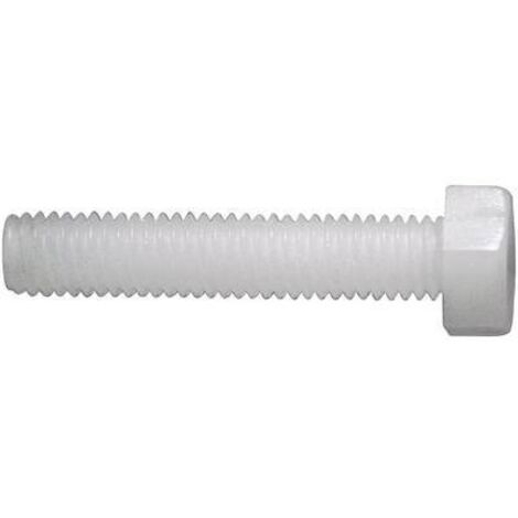 Vis hexagonale TOOLCRAFT 830220 10 pc(s) M2.5 16 mm tête hexagonale 6 pans extérieurs plastique, Polyamide N/A C27557 (1/2)