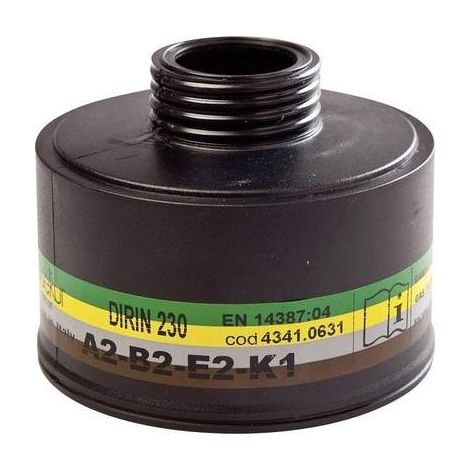 EKASTU Filtre multigamme DIRIN 230 EN 14387 DIN EN 148-1 A2 B2 E2 K1 - 422760
