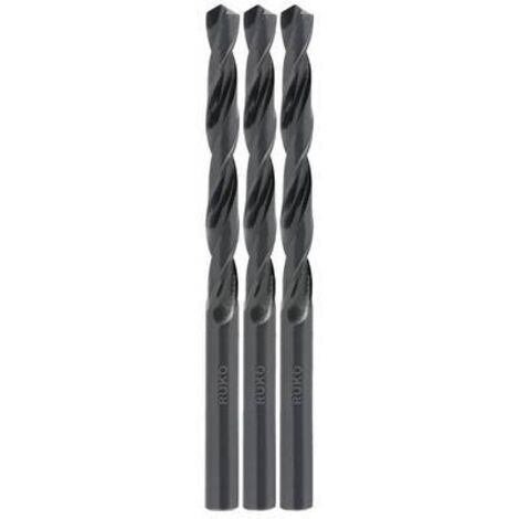 FORET HÉLICOÏDAL POUR MÉTAL HSS RUKO 206013 LAMINÉ AU ROULEAU DIN 338 TIGE CYLINDRIQUE 3 PC(S) (1/2)