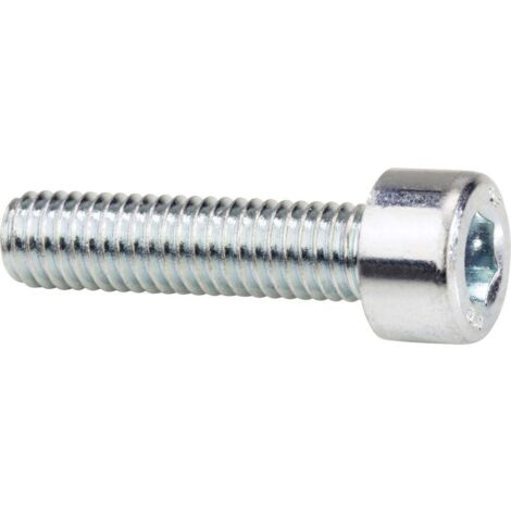 VIS À EMPREINTE HEXAGONALE 100 PC(S) M6 20 MM 6 PANS INTÉRIEURS ACIER SONSTIGE (1/3)