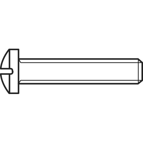 VIS À TÊTE BOMBÉE TOOLCRAFT 839643 100 PC(S) M2 16 MM TÊTE BOMBÉE CRUCIFORME PHILIPS ACIER DIN 7985 (1/2)