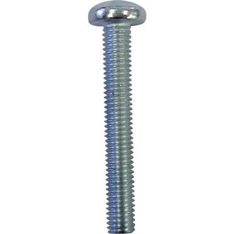 Vis à tête bombée TOOLCRAFT 888042 20 pc(s) M2 6 mm tête bombée 6 pans acier N/A C66715 (1/3)
