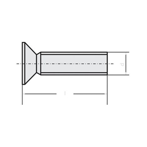 VIS À TÊTE FRAISÉE TOOLCRAFT 888089 100 PC(S) M4 8 MM TÊTE FRAISÉE TORX ACIER DIN 965 (1/4)