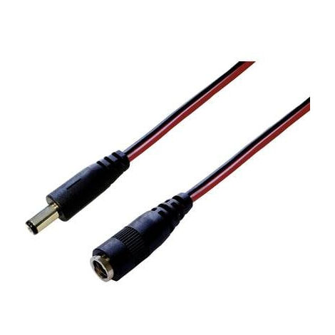 Rallonge basse tension BKL Electronic 072076 DC mâle - DC femelle 5.5 mm 2.1 mm 5.5 mm 2.5 mm 3.00 m 1 pc(s) (1/3)